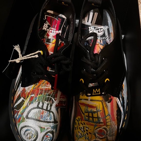 Dr. Martens 1461 Basquiat Oxford Shoes Collaboration NWT - Picture 13 of 15